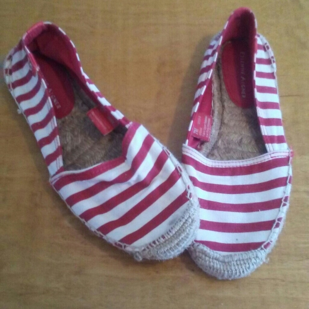 Etienne Aigner red / white shoes